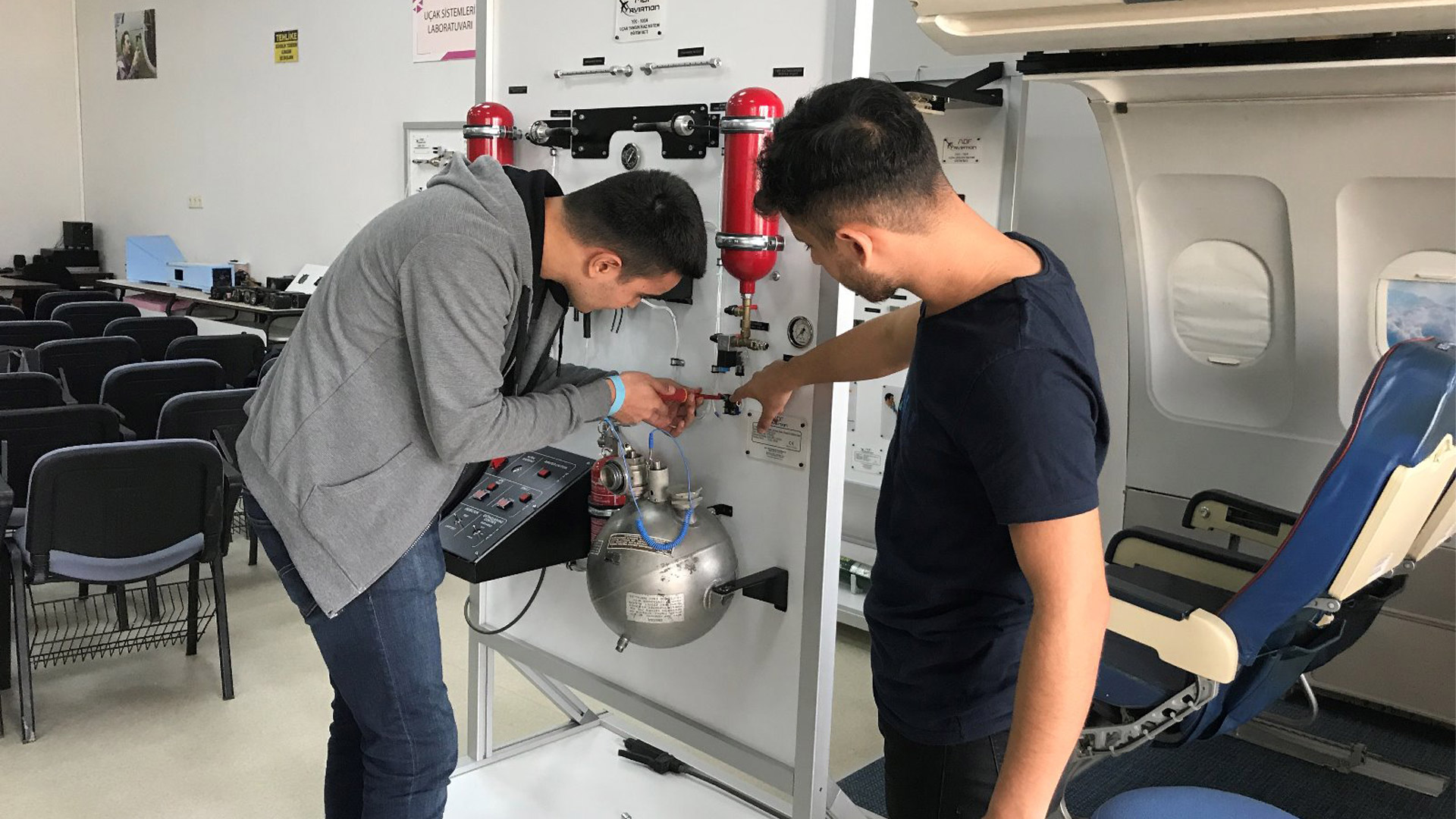 Maltepe Üniversitesi Havacılık Laboratuvarı