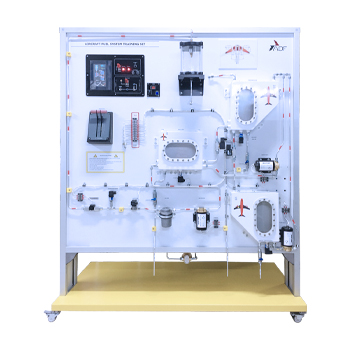 UÇAK TÜRBİN YAKIT SİSTEMİ EĞİTİM SETİ (3 TANK - 1 MOTOR)